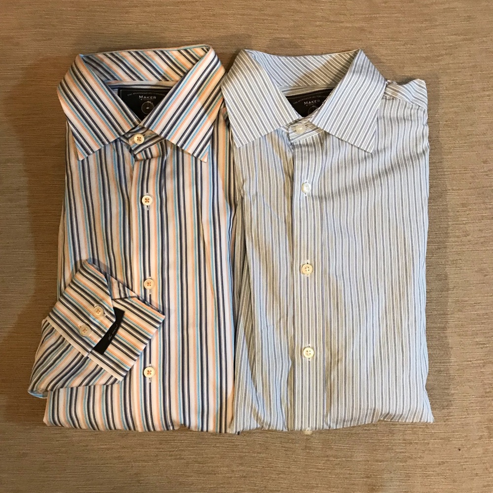 2-Pack Maker & Company Long-Sleeve Shirts